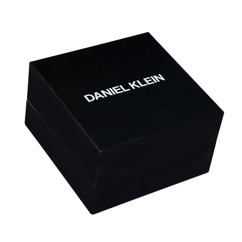 Daniel Klein Two-tone Silver Dial Couple Set- DK.1.13575-4